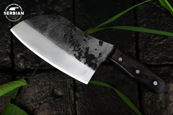 Premium Quality Carbon Steel Chef knife with Wood Handle