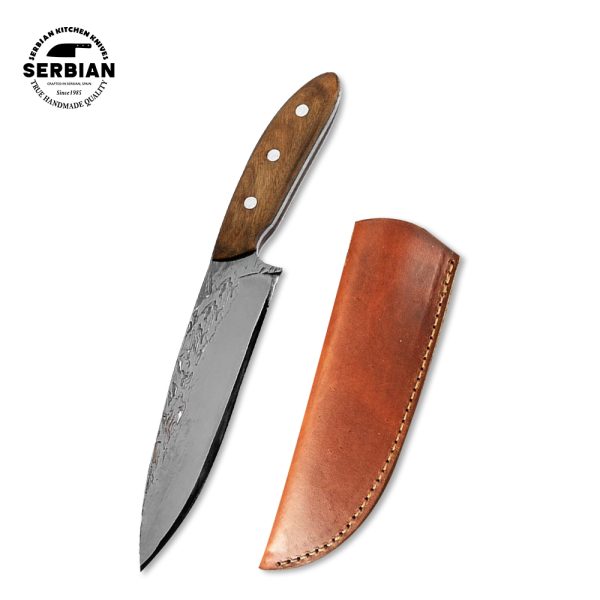 Culinary Craftsmanship: Hand-Forged Serbian & Chef Knife Set