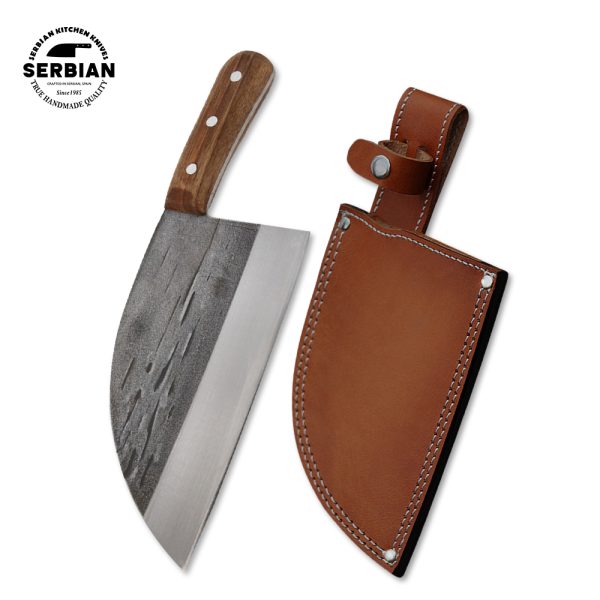 Culinary Craftsmanship: Hand-Forged Serbian & Chef Knife Set