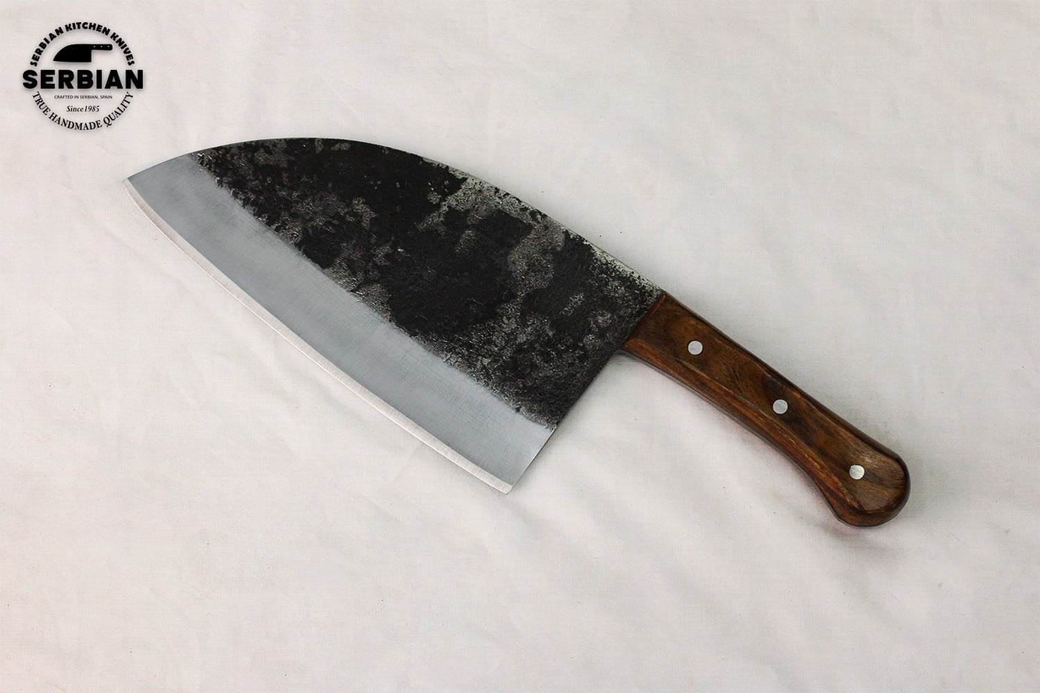Best Serbian chef knife | Almazan Serbian knife | Damascus Serbian knife.
