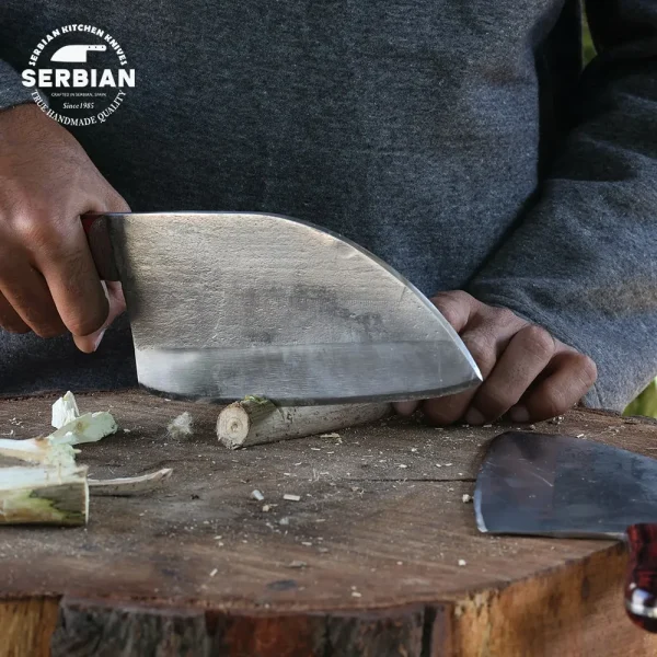The Bushcraft Original – Hand-Forged Outdoor Survival Knife with Sheath