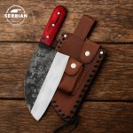 The Bushcraft Original – Hand-Forged Outdoor Survival Knife with Sheath